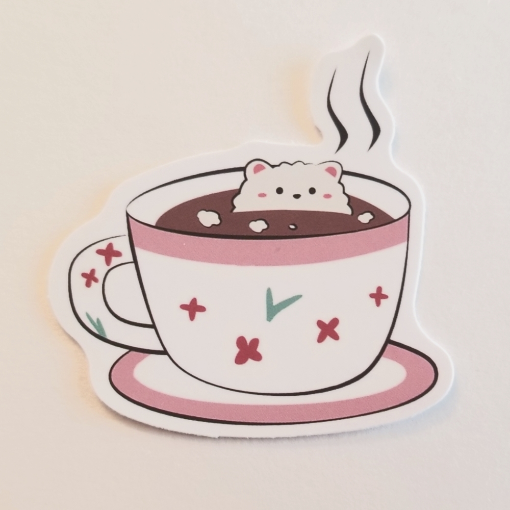 10/$10 Cute Coffee Sticker